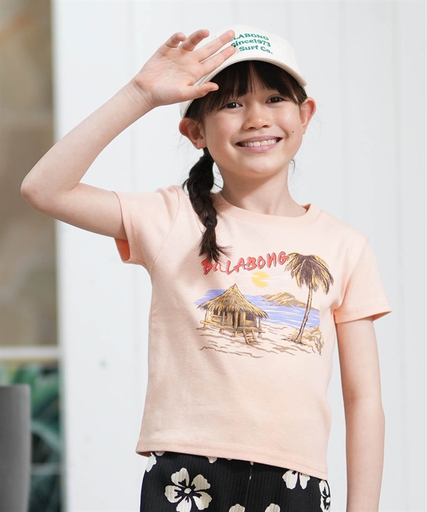 BILLABONG ビラボン 半袖 Tシャツ キッズ ジュニア 子供 クルーネック GRAPHIC BG015252(LPC1-130cm)