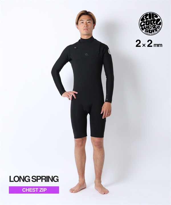 RIPCURL リップカール チェストジップ D PATRO 11QMSP ウェットスーツロングスプリング メンズ