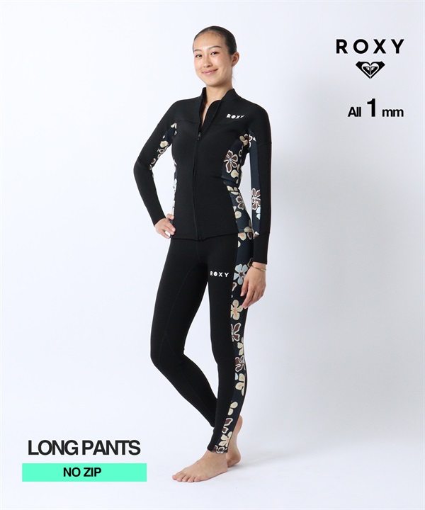 ROXY ロキシー ウォーター パンツ フラットロック RWT261709  ウェットパンツ ロング レディース