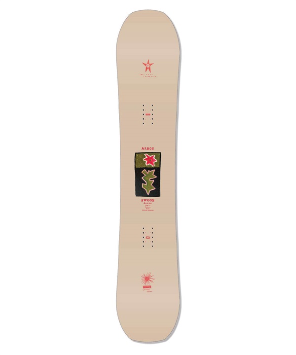 ARBOR アーバー スウォーンデコン SWOON DECON スノーボード 板 フリーライディング レディース 26-27 早期購入