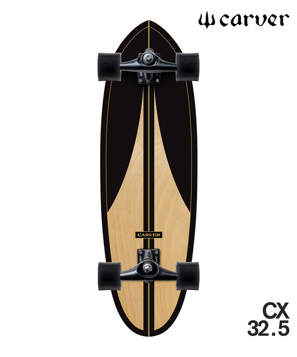 CARVER カーヴァー サーフ スケートボード 32.5inch BLACK LABEL CX
