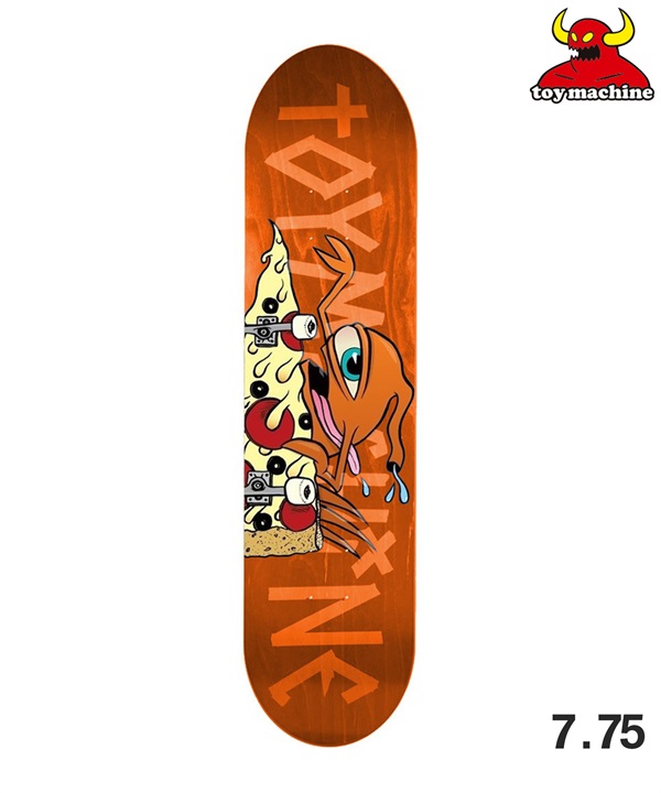 TOY MACHINE トイマシーン 7.75 PIZZA SECT #03 スケートボード デッキ 初心者 スケボー