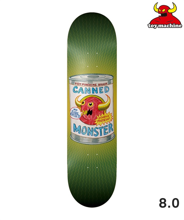 TOY MACHINE トイマシーン CANNED MONSTER スケートボード デッキ 8 初心者 スケボー