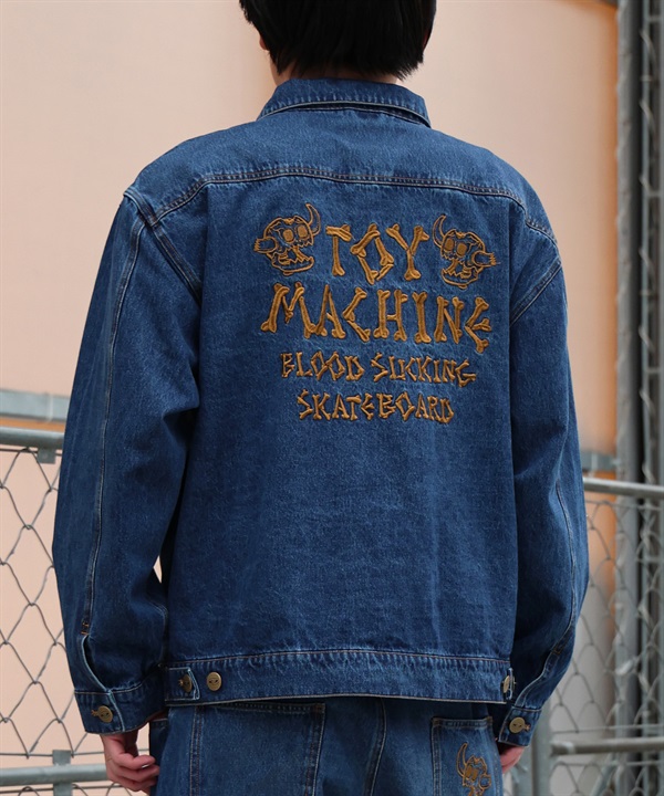 TOY MACHINE トイマシーン アウター メンズ デニム ジャケット MTMPGJK1