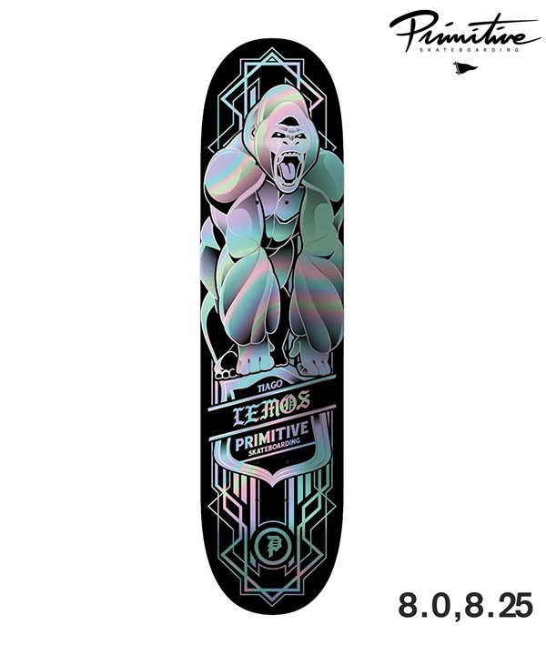 PRIMITIVE プリミティブ SPECTRA FOIL PRO スケートボード デッキ 7.75 8.0 8.125 8.25 初心者 スケボー デッキ
