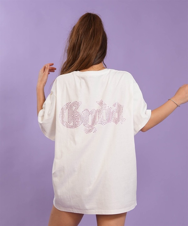 GYDA ジェイダ 半袖 Tシャツ レディース オーバーサイズ GD BACK GYDA BIG TS 72632772301 ムラサキスポーツ限定