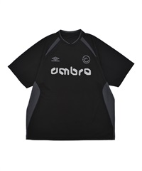 UMBRO アンブロ × ALAN SHIRAHAMA ゲームシャツ 半袖 Tシャツ UM26SSAL-GS01(BLACK-M)