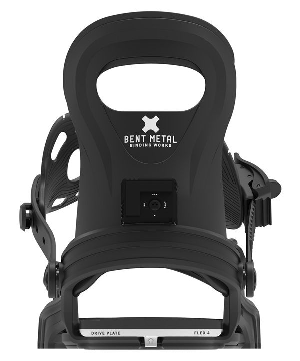 BENTMETAL ベントメタル ビーエムエックス BMX スノーボード バインディング ビンディング フリースタイル ソフトフレックス キッズ ユース ジュニア 26-27 早期購入(BLACK-XS)