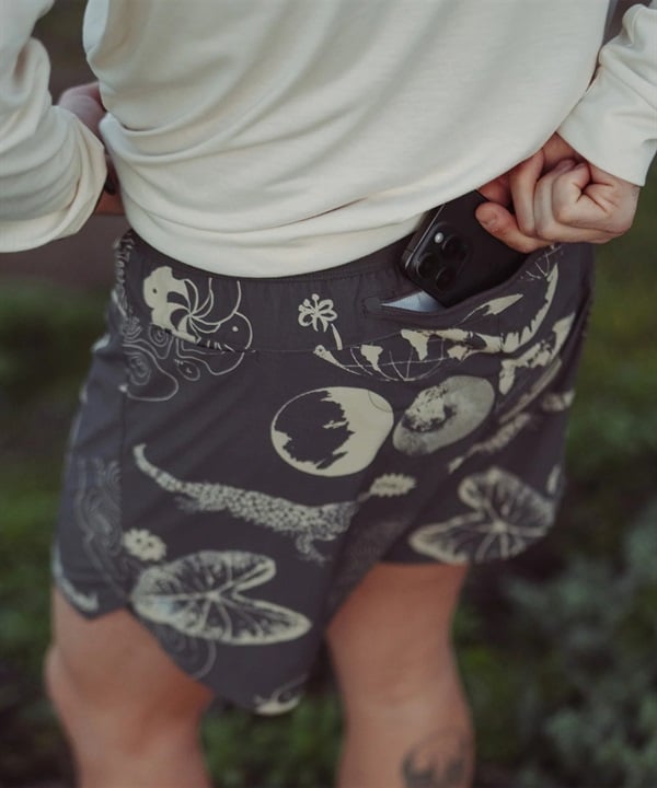 ROARK RUN AMOK ロアーク ランアモック ハーフパンツ ショートパンツ メンズ 軽量 ALTA 5 RS325-CHA2(CHA2-S)