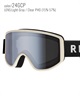 REVOLT リボルト FLAT LIGHT FRAME RC 調光レンズ 平面レンズ スノーボード ゴーグル ユニセックス ムラサキスポーツ 24-25モデル LL J17(24BCP-ONESIZE)
