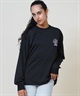 THE NORTH FACE ザ・ノース・フェイス 長袖 Tシャツ ロンT レディース ロングスリーブフリーラングラフィッククルー NT62593(K-S)