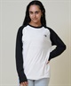THE NORTH FACE ザ・ノース・フェイス 長袖 Tシャツ ロンT レディース ラグラン ロングスリーブイーエスベースボールティー NT82591(WK-S)