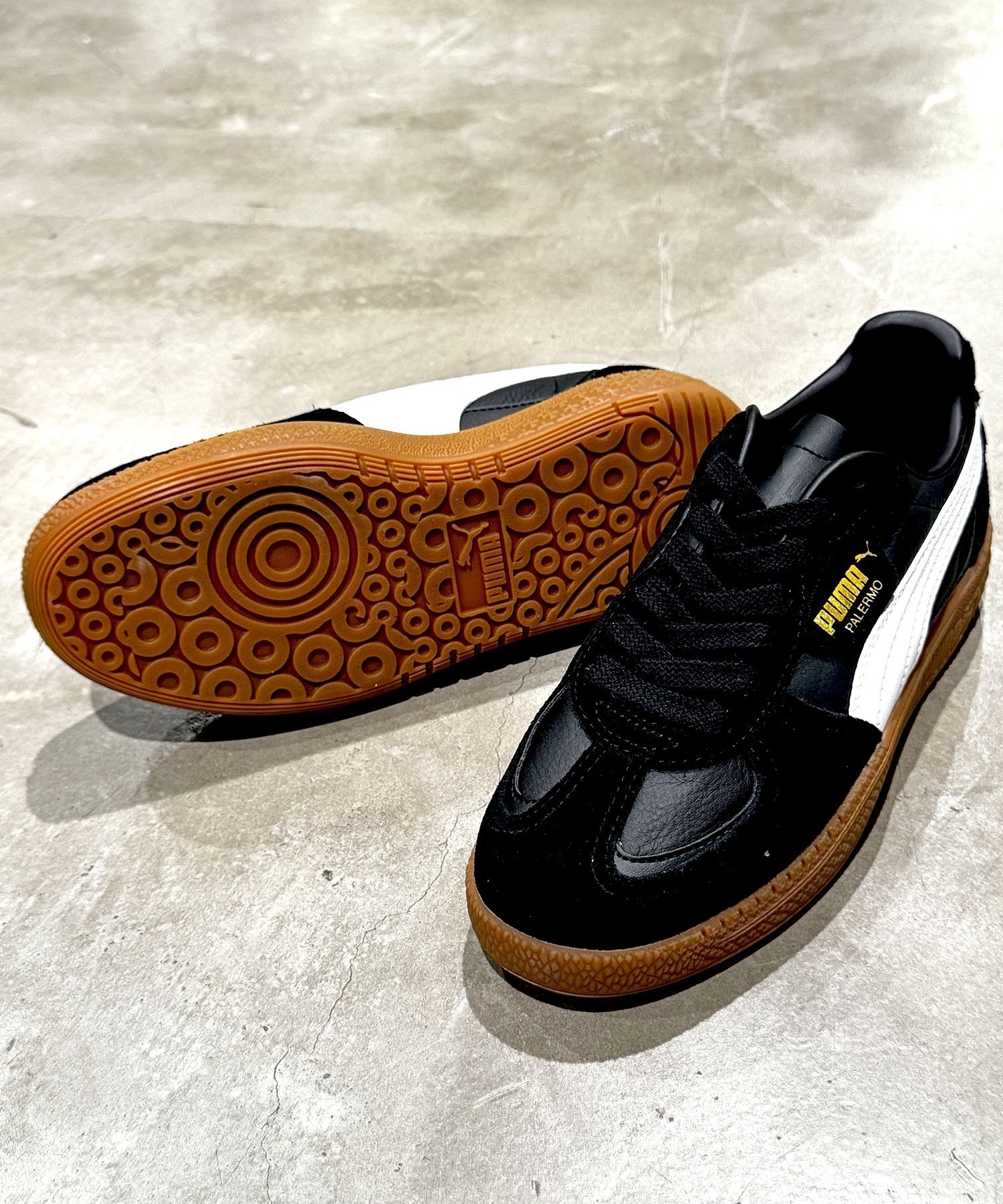 PUMA プーマ シューズ スニーカー レディース ストリート テラス系 Tトゥ PALERMO MODA パレルモ モダ 397727(01-23.0cm)