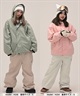 6KNOT シックスノット BRIGHT PANEL スノーボード ウェア ジャケット レディース ムラサキスポーツ 25-26モデル LL C28【2526】(IVORY-S)