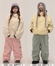 6KNOT シックスノット BRIGHT PANEL スノーボード ウェア ジャケット レディース ムラサキスポーツ 25-26モデル LL C28【2526】(IVORY-S)