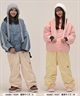 6KNOT シックスノット BRIGHT PANEL スノーボード ウェア パンツ レディース ムラサキスポーツ 25-26モデル LL C28【2526】(IVORY-S)