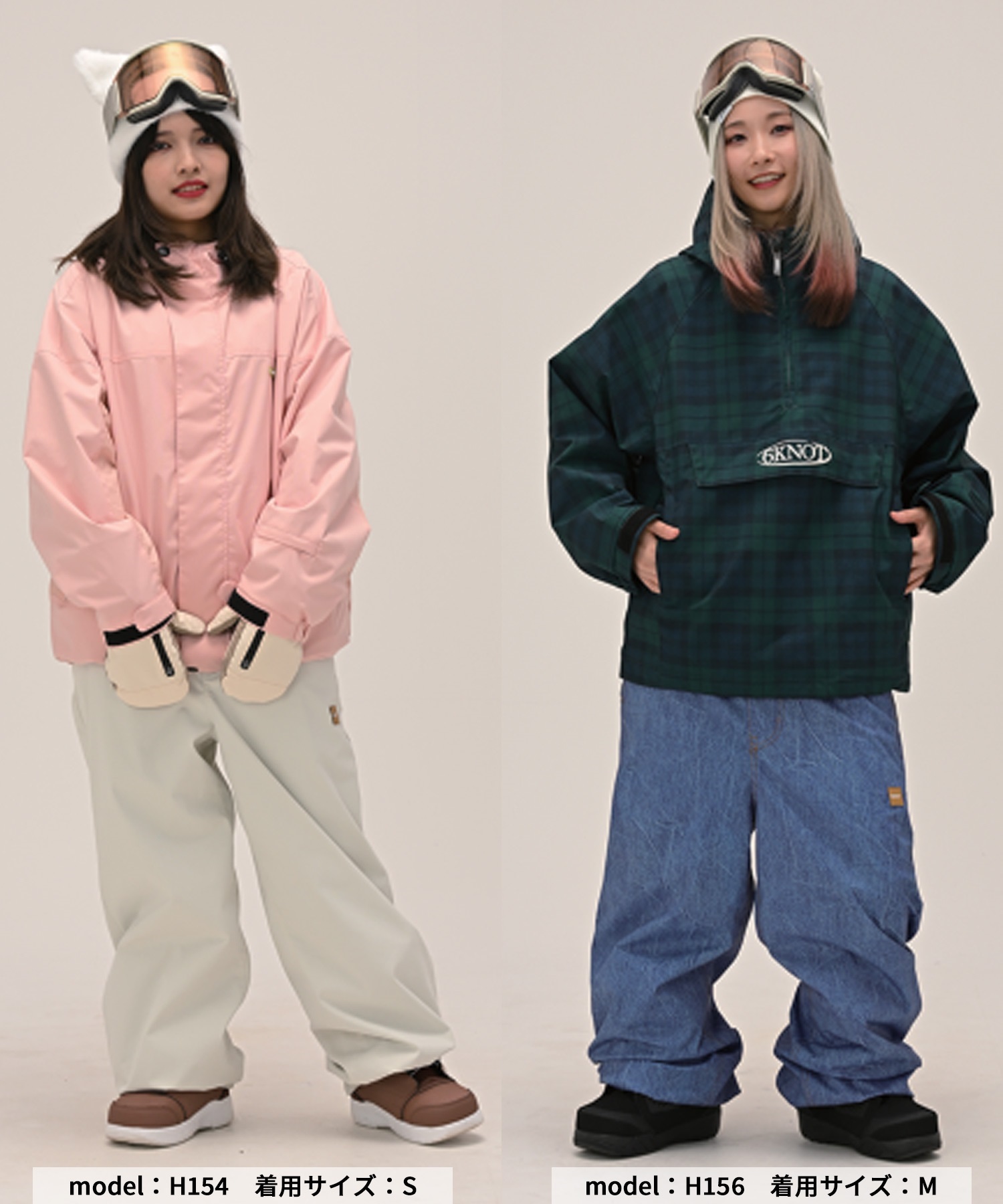6KNOT シックスノット BUGGY スノーボード ウェア パンツ レディース ムラサキスポーツ 25-26モデル LL C28【2526】(OFWHT-S)
