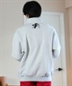 FORGET NEVER フォーゲットネバー ハーフジップトレーナー ビックシルエット 244OO1TR090FN	ムラサキスポーツ限定(BLK-M)