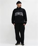 FORGET NEVER フォーゲットネバー ハーフジップトレーナー ビックシルエット 244OO1TR090FN	ムラサキスポーツ限定(BLK-M)