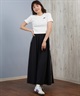 adidas アディダス スカート レディース フレアスカート 3ストライプス SH903(BE/PK-S)
