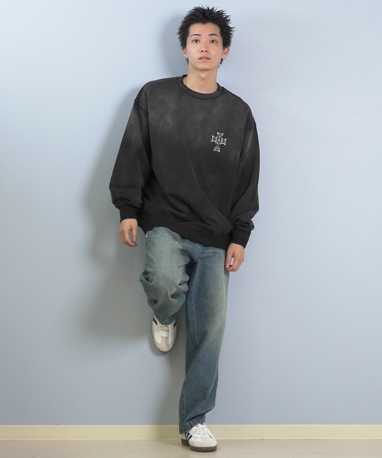 ELEMENT エレメント ロングパンツ メンズ SHOD PANTS HAMMER デニムパンツ BF022-705(BFAD-M)