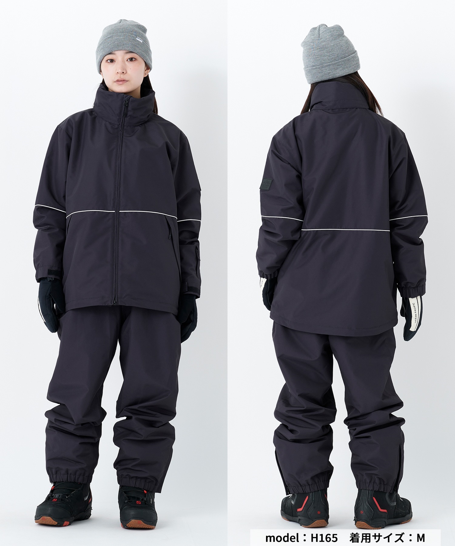 OP オーシャンパシフィック パイピングドジャケット 545301 スノーボード ジャケット レディース ムラサキスポーツ 25-26モデル MM D18 【2526】(WTP-S)