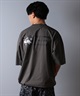 QUIKSILVER クイックシルバー ラッシュガード メンズ 半袖 Tシャツ バックプリント 水陸両用 UVカット QLY251626M ムラサキスポーツ限定(WHT-M)