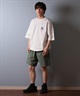 QUIKSILVER クイックシルバー ラッシュガード メンズ 半袖 Tシャツ バックプリント 水陸両用 UVカット QLY251626M ムラサキスポーツ限定(WHT-M)
