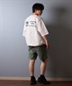 QUIKSILVER クイックシルバー ラッシュガード メンズ 半袖 Tシャツ バックプリント 水陸両用 UVカット QLY251626M ムラサキスポーツ限定(WHT-M)