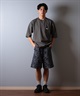 QUIKSILVER クイックシルバー ラッシュガード メンズ 半袖 Tシャツ バックプリント 水陸両用 UVカット QLY251626M ムラサキスポーツ限定(WHT-M)