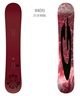 GNU グヌー ワギュウ スノーボード 板 メンズ 25-26 MM A31(RED-155cm)