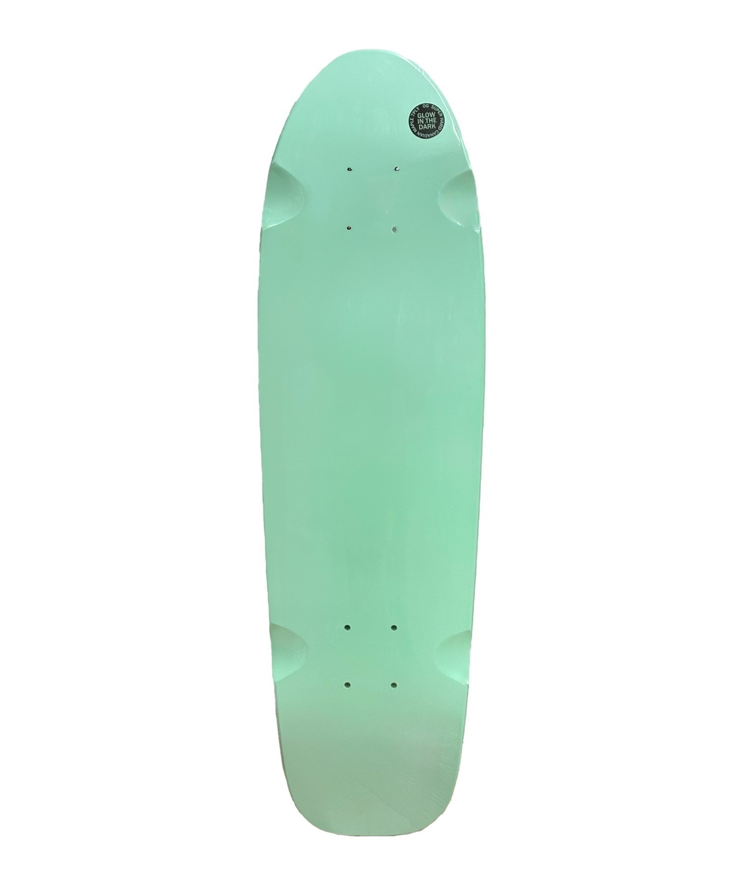 THREE WEATHER スリーウェザー LUMINOUS CRUISER スケートボード デッキ クルーザー 7.7 蓄光 スケボー(LM-7.7inch)