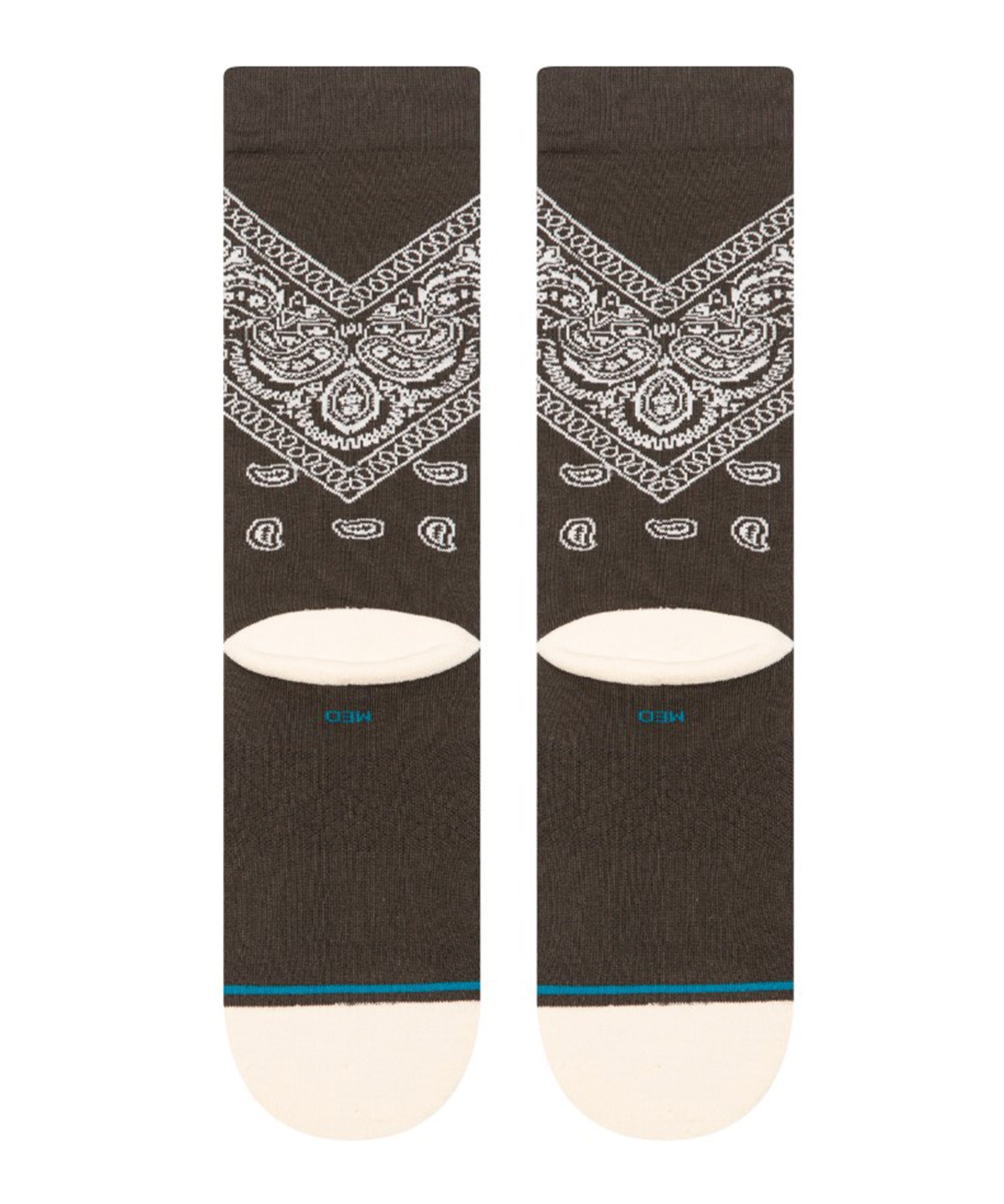 STANCE スタンス ソックス 靴下 ペイズリー柄 BARRIO CREW A545C24BAR#WSB(WSBK-L)