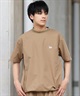 NEW ERA ニューエラ ラッシュガード メンズ 半袖 Tシャツ バックプリント 水陸両用 ユーティリティ UVカット 吸汗速乾 セットアップ対応 14391949(BE-M)