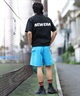 NEW ERA ニューエラ ラッシュガード メンズ 半袖 Tシャツ バックプリント 水陸両用 ユーティリティ UVカット 吸汗速乾 セットアップ対応 14391950(BK-M)