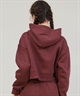 NEW ERA ニューエラ プルオーバー パーカー レディース NEW ERA×CALNAMUR SWEAT SHORT HOODIE 14875704(BRN-S)