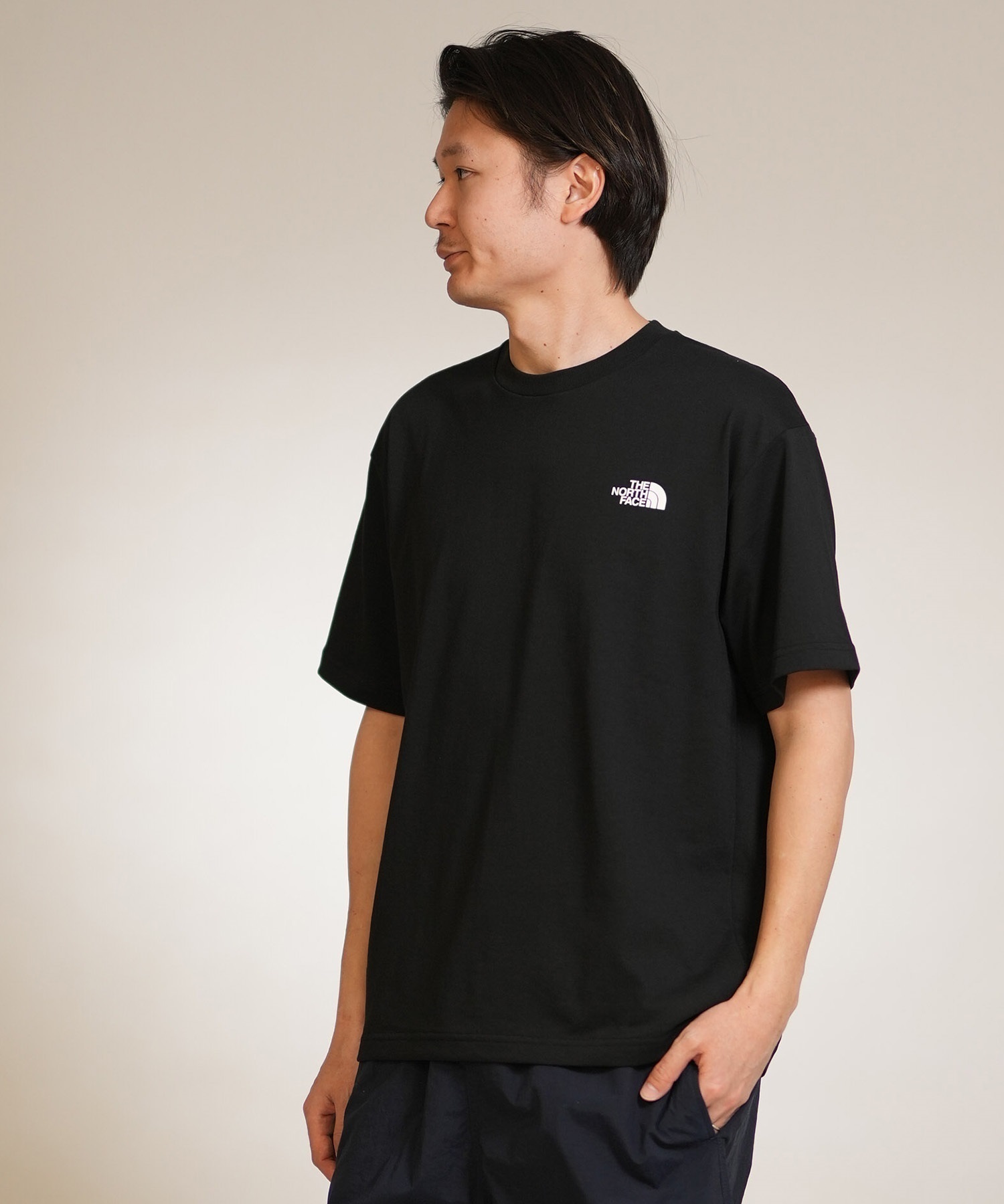 THE NORTH FACE ザ・ノース・フェイス 半袖 Tシャツ メンズ ショートスリーブバンダナスクエアロゴティー NT32446(W2-S)