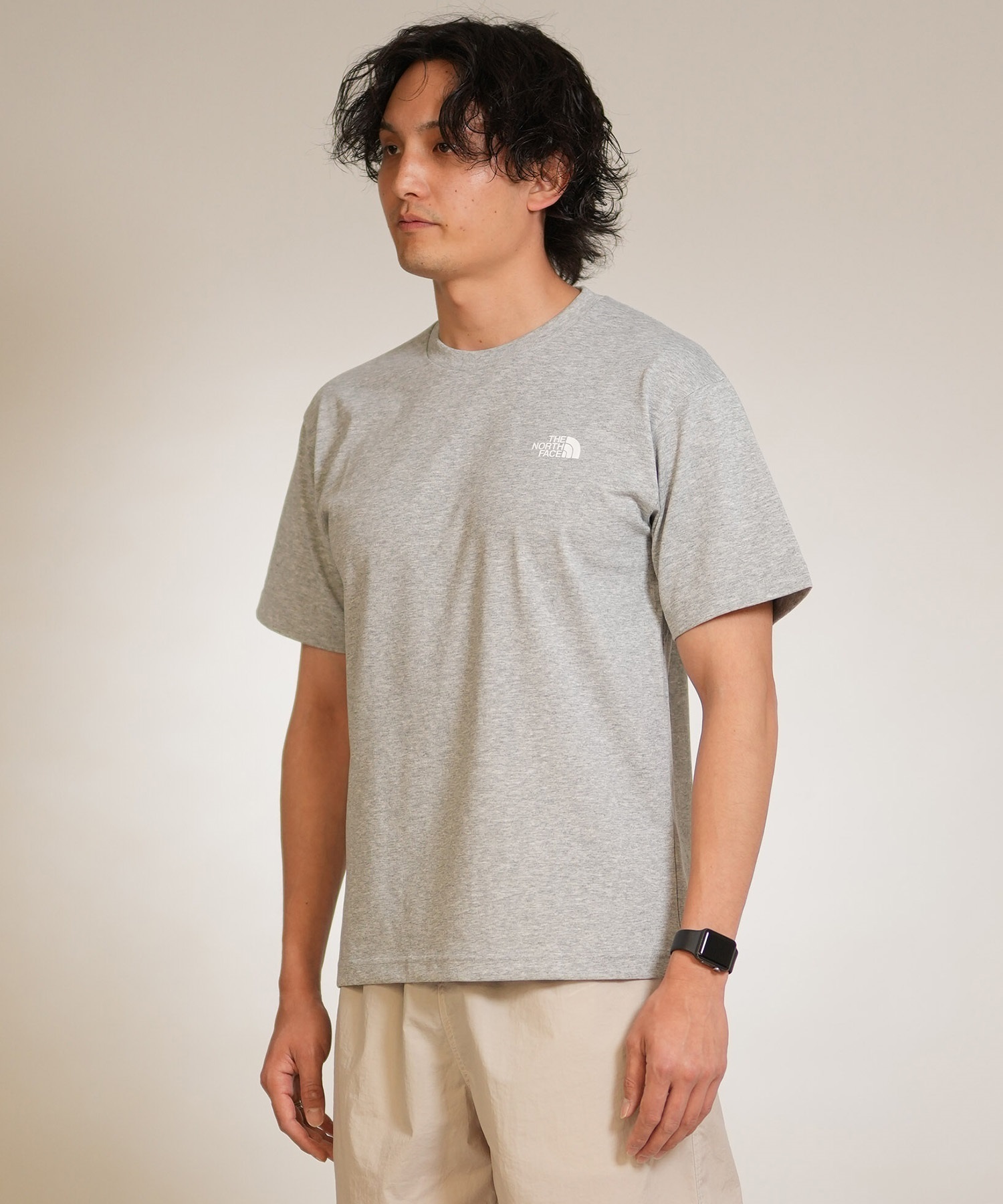 THE NORTH FACE ザ・ノース・フェイス 半袖 Tシャツ メンズ ショートスリーブバンダナスクエアロゴティー NT32446(W2-S)