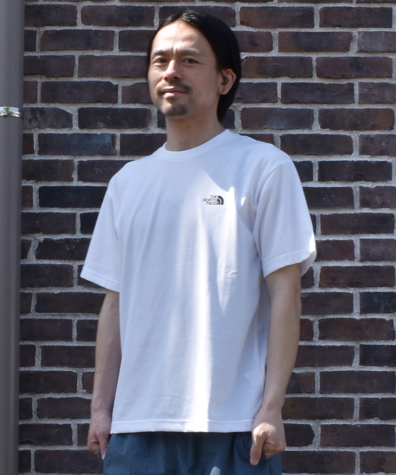 THE NORTH FACE ザ・ノース・フェイス 半袖 Tシャツ メンズ ショートスリーブバックスクエアーロゴティー NT32447(W2-S)