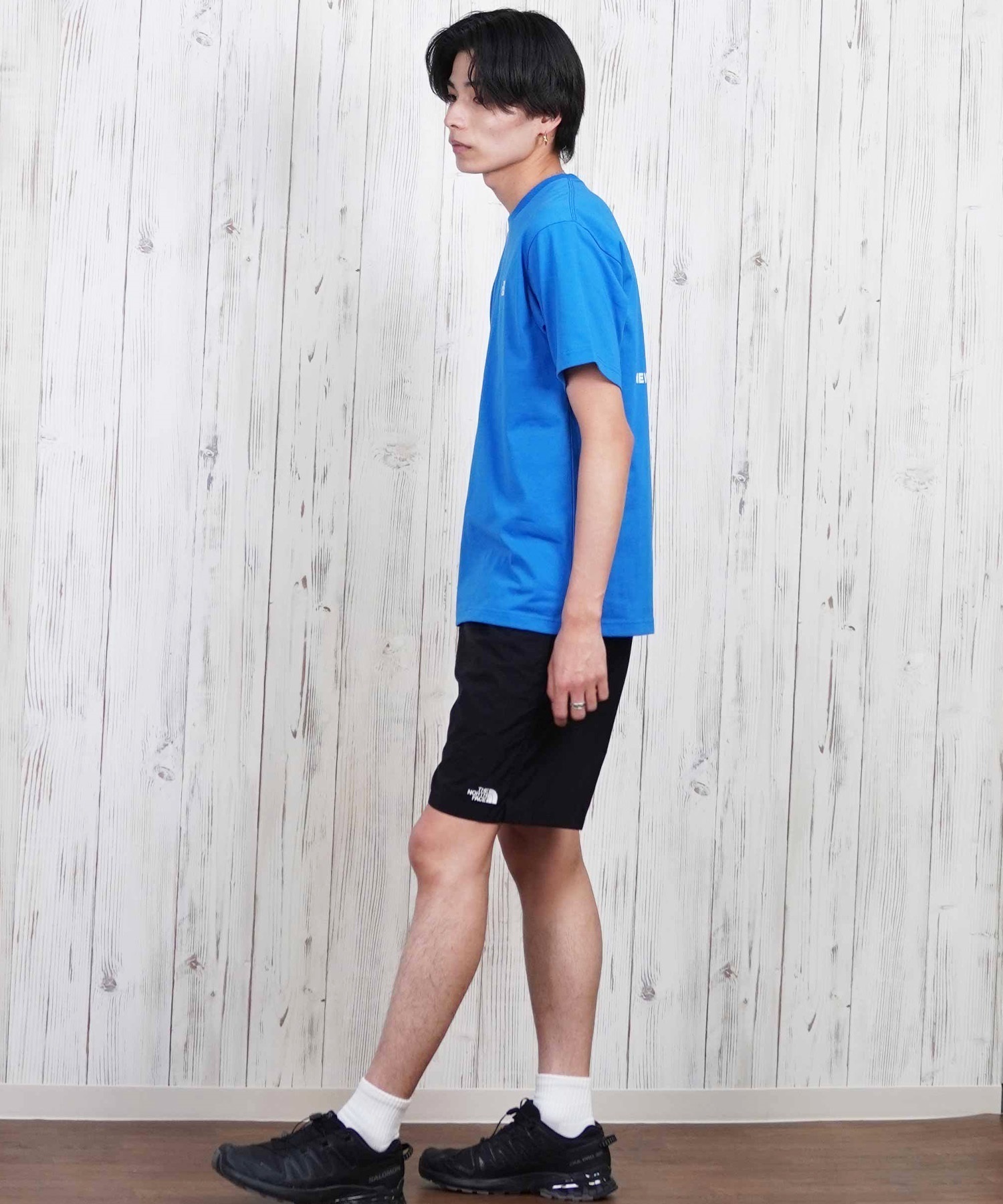 THE NORTH FACE ザ・ノース・フェイス 半袖 Tシャツ メンズ ショートスリーブバックスクエアーロゴティー NT32447(W2-S)
