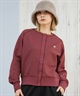 Hurley ハーレー カーディガン レディース シンプル ロゴ THERMAL CARDIGAN WCLS252047(BLK-M)