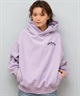 BILLABONG ビラボン プルオーバー パーカー レディース オーバーサイズ バックプリント BF014-015(BLK-M)