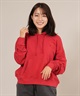 RIKKA FEMME リッカファム プルオーバー パーカー レディース スウェット フーディー ワンポイント 刺繍 裏毛 RF25FW17(IVO-FREE)