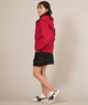 RIKKA FEMME リッカファム ジップアップ パーカー レディース スウェット フーディー ロゴ ワッペン 裏毛 セットアップ対応 RF25FW09(CGY-FREE)