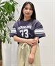 RIKKA FEMME リッカファム 半袖 Tシャツ レディース ナンバリングTシャツ RF25SS08(WHT-FREE)
