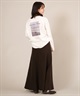 RIKKA FEMME リッカファム ロングスカート レディース リブニットスカート セットアップ対応 RF25FW15(GRY-FREE)