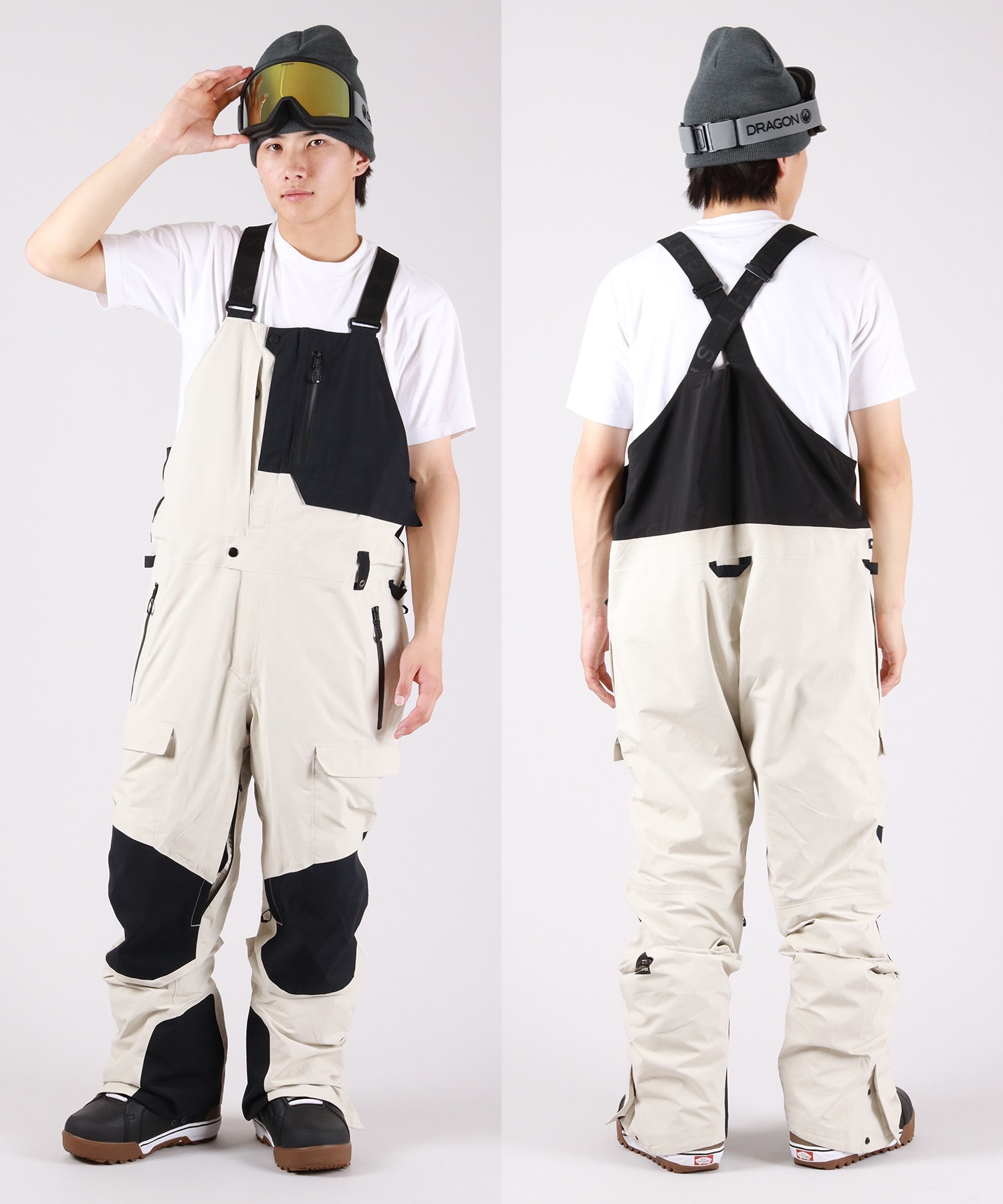 686 シックスエイトシックス GORE-TEX DISPATCH BIB スノーボード ウェア パンツ ユニセックス ゴアテックス 25-26モデル MM A17【2526】(BLK-M)