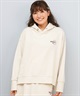 ROXY ロキシー プルオーバー パーカー レディース フーディー ロゴ ワンポイント オーバーサイズ セットアップ対応 RPO254610M(BLK-M)