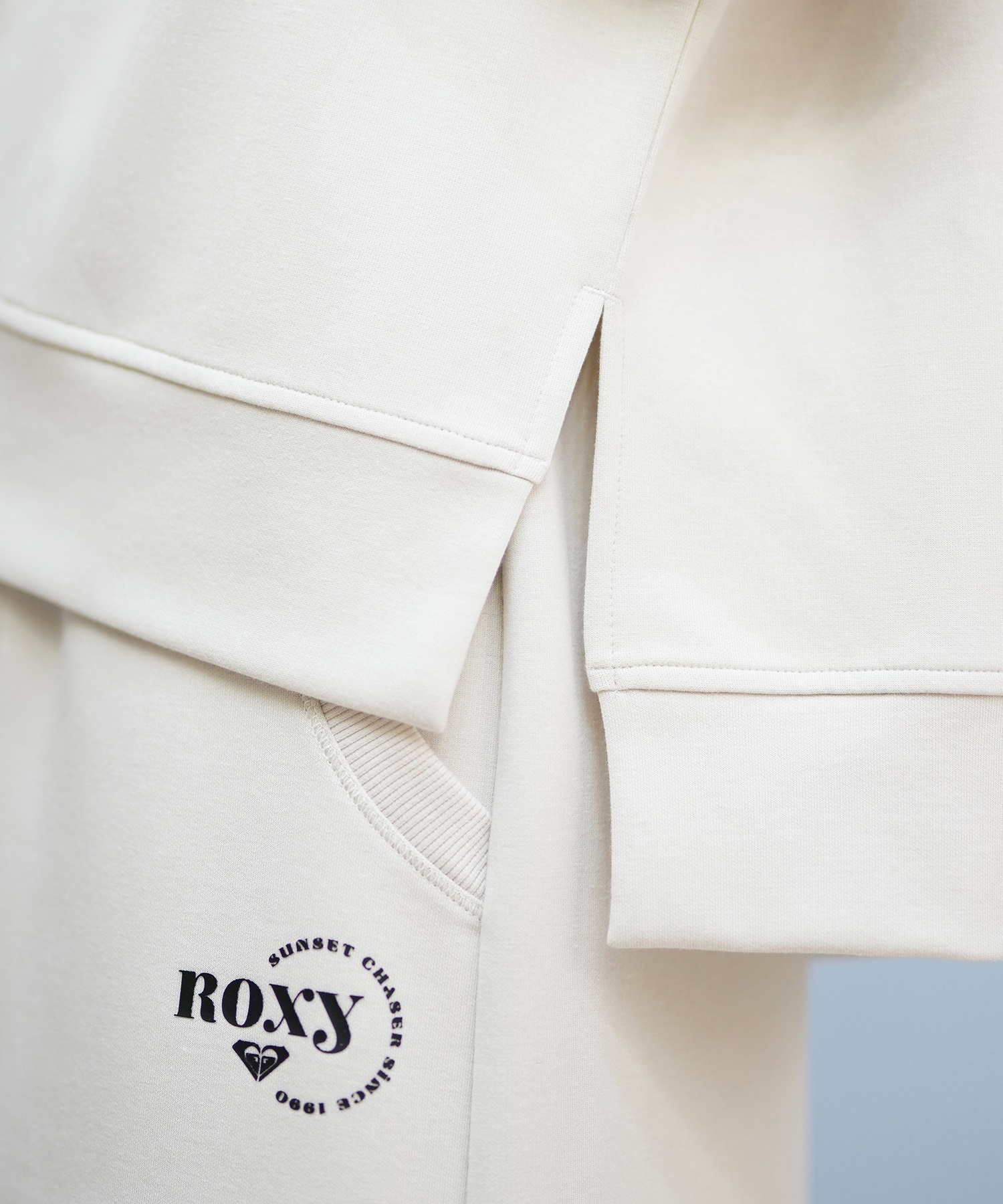 ROXY ロキシー プルオーバー パーカー レディース フーディー ロゴ ワンポイント オーバーサイズ セットアップ対応 RPO254610M(BLK-M)