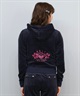 ROXY ロキシー × MANA ジップアップ パーカー レディース ベロア ショート丈 セットアップ対応 ROXY CRUISERS RZP254617T(NVY-M)